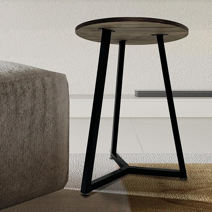 Metal Round Table Legs 28 Inch Coffee Table Legs, Table Base Black Iron Dining - Image 4