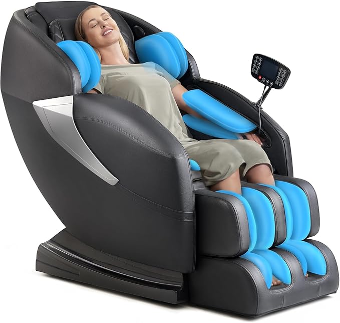 Massage Chair, Zero Gravity Full Body Massage Chair Extra Large Shiatsu by Mazzup