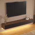Minimalist Floating TV Stand by POVISON