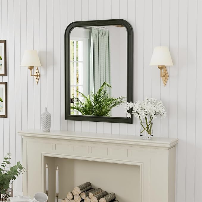 WallBeyond Wood Mirror for Wall Decor 18x24 Inch Small Bathroom Vanity - Image 4