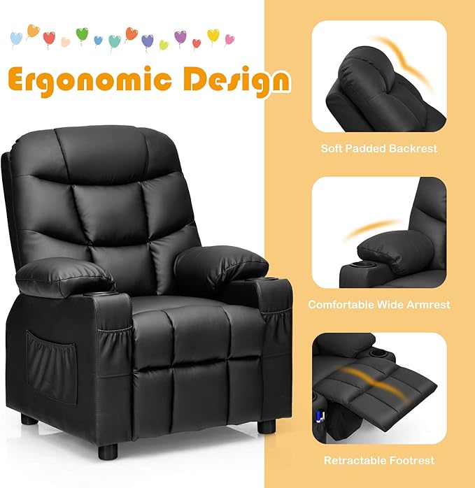 Costzon Kids Recliner Chair - Image 8