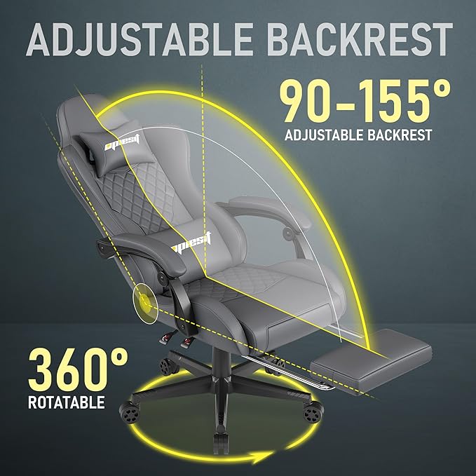 Gaming Chair, Ergonomic Computer Chairs - Image 4