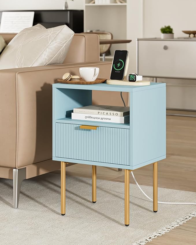 Nightstand, Morden Bedside Table - Image 4