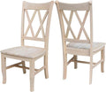 IC International Concepts, Real Wood, Kitchen/Dining/Accent, 19.9"W x 22"D x by InternationalConcepts