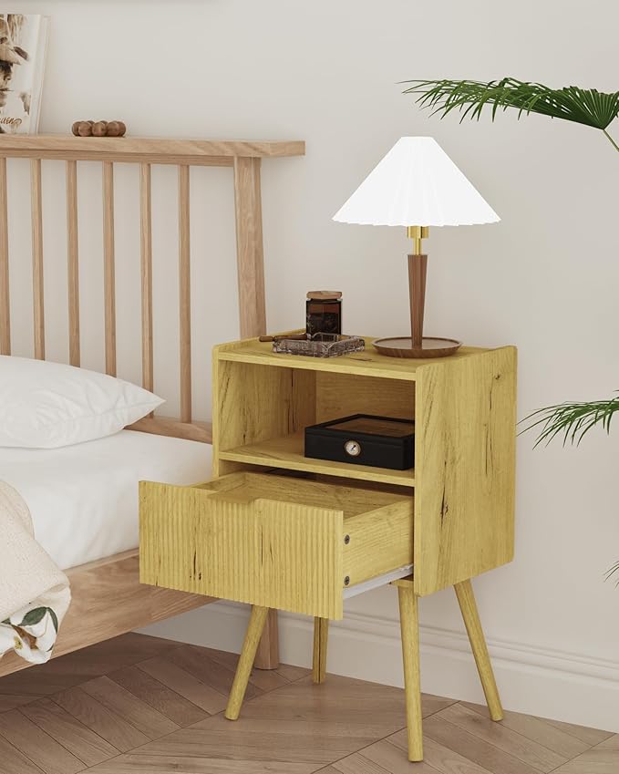 Nightstand, Modern Bedside Table - Image 6