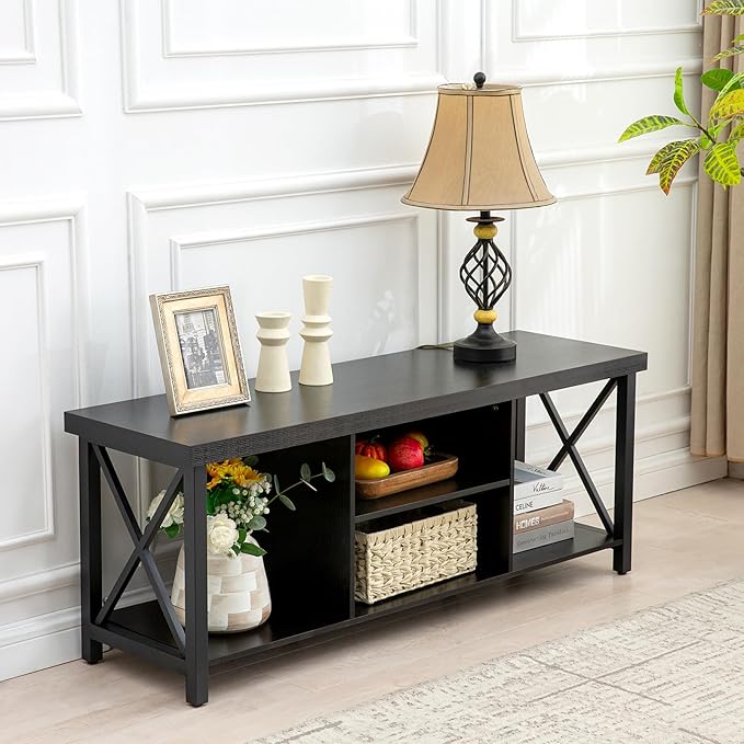 GAZHOME TV Stand for TV up to 55 Inches, TV Cabinet - Image 3