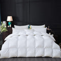 Luxurious All-Season Goose Down Feather Fiber Comforter King Size Duvet Insert by EgyptianBedding