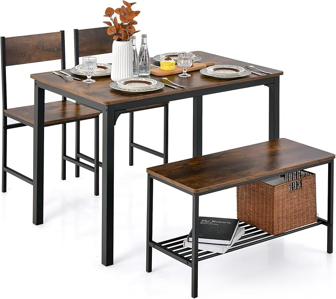 Giantex Dining Table Set for 4, Kitchen Table by Giantex