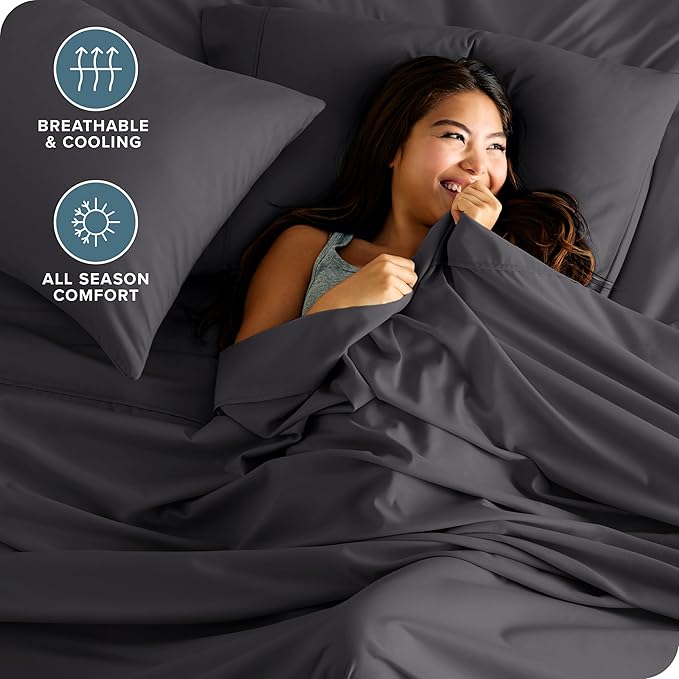Bare Home California King Sheet Set - Image 3