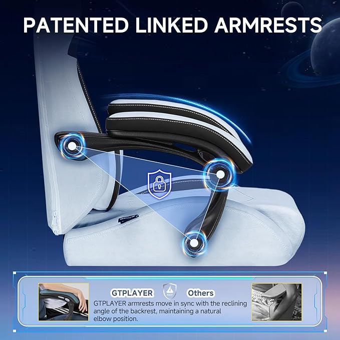 GTPLAYER Gaming Chair, Video Game Chairs - Image 5