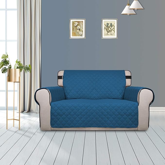 PureFit Reversible Sofa Cover Water Resistant Loveseat Couch Cover, Machine - Image 2
