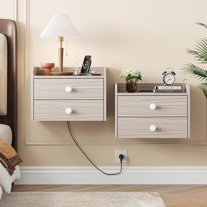 Floating Nightstand Set of 2 - Image 8
