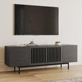 POVISON Full Assembled Mid-Century Modern TV Stand by POVISON