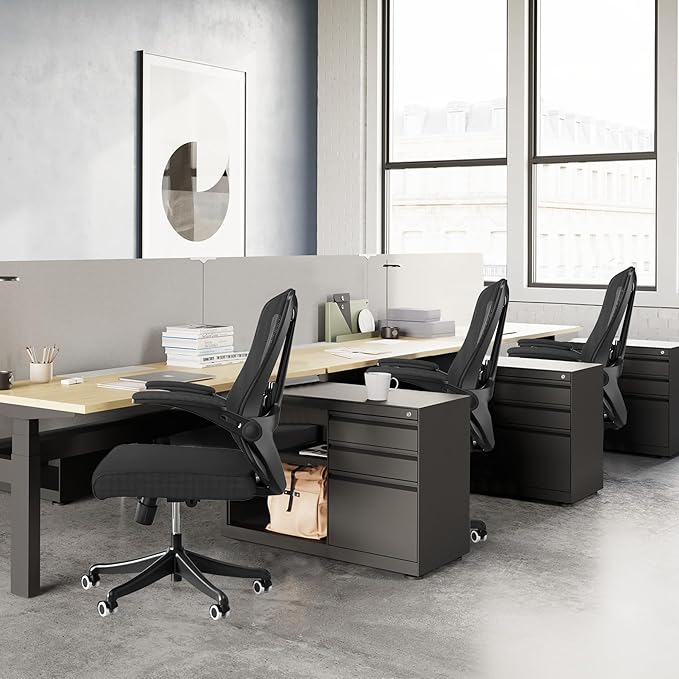 Executive Office Chair, Ergonomic Comfort Home Desk Chair, Mid Back Gaming Chair - Image 2