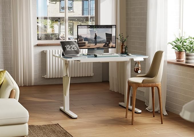 INNOVAR Glass Standing Desk - Image 2