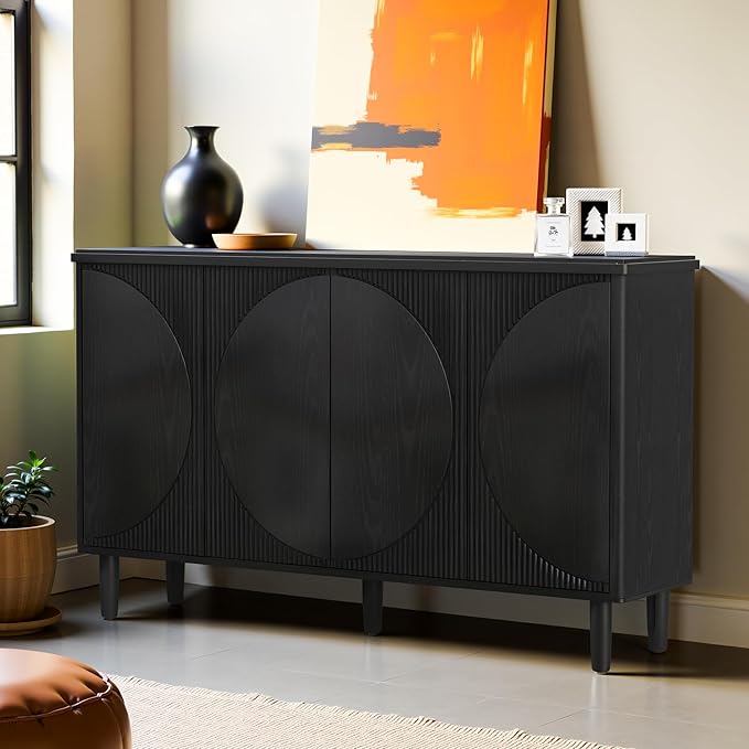 59.4" Sideboard Buffet Cabinet - Image 7