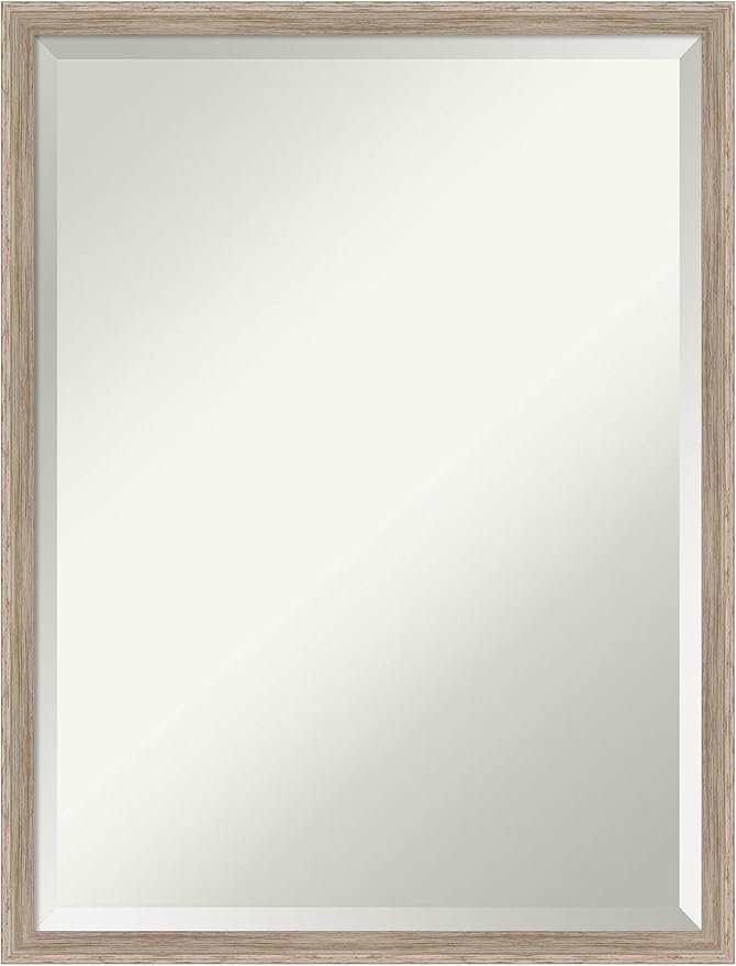 Amanti Art White Bathroom Mirror by AmantiArt