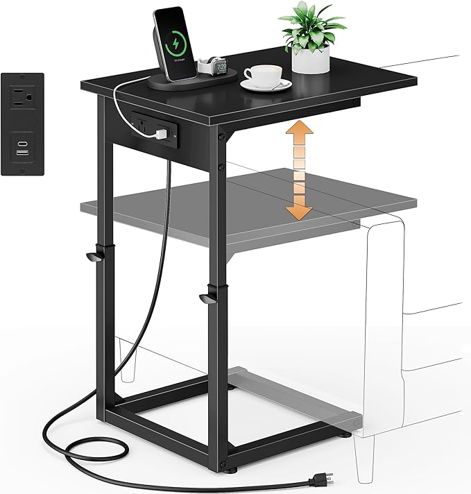 Vagusicc C Shaped End Table by Vagusicc