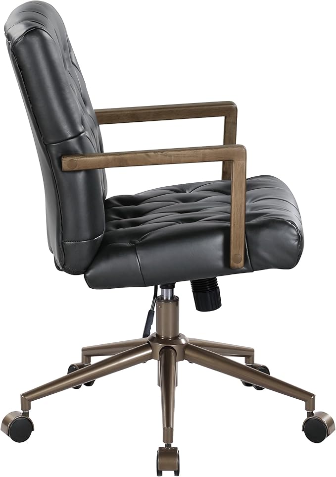 OSP Home Furnishings Waltham Adjustable Height and Tilt, Swivel Home Office - Image 6