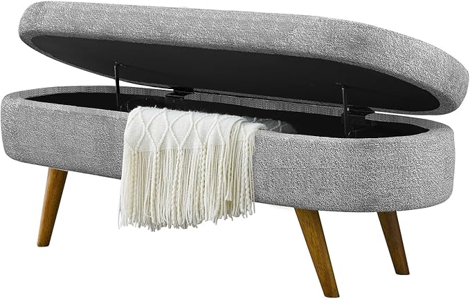 NicBex Ottoman Bench with Storage - Image 7