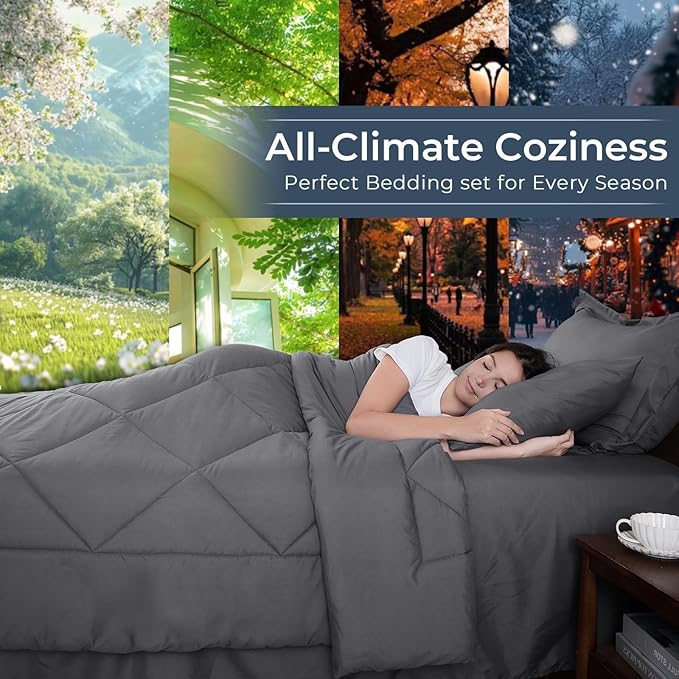 HEVUMYI Twin Comforter Set - Image 3