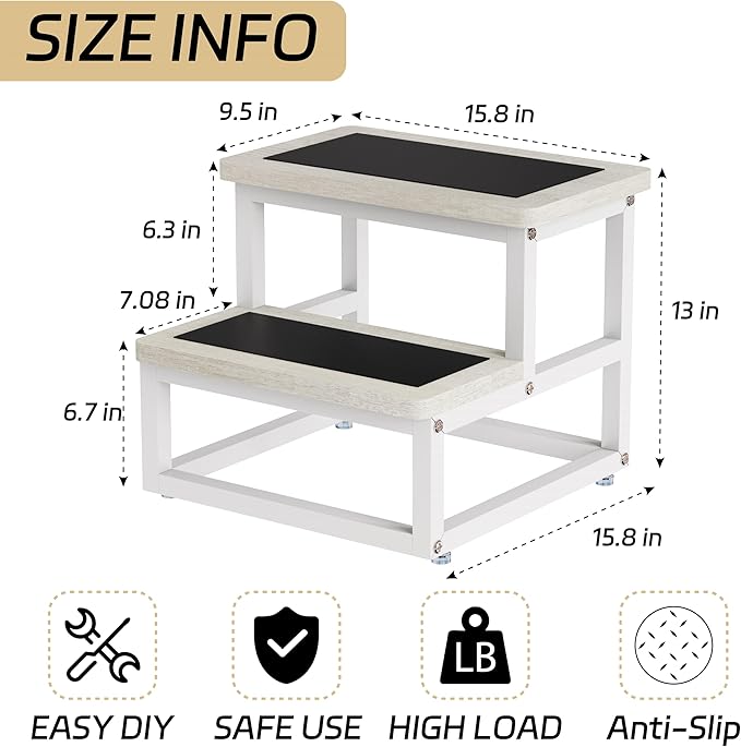 Step Stools, Heavy Duty Stepping Stool - Image 3
