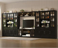 4-Piece Wall Unit TV Stand by MEISSALIVVE