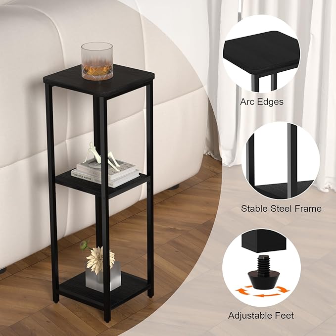 10" Wide Square Drink Table - Image 4