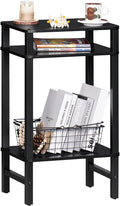 28in Tall Side Table 3-Tier Small Narrow End Table by YUFAM