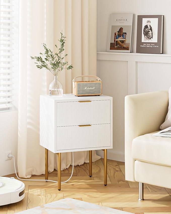 Nightstand, Small Bedside Table - Image 3