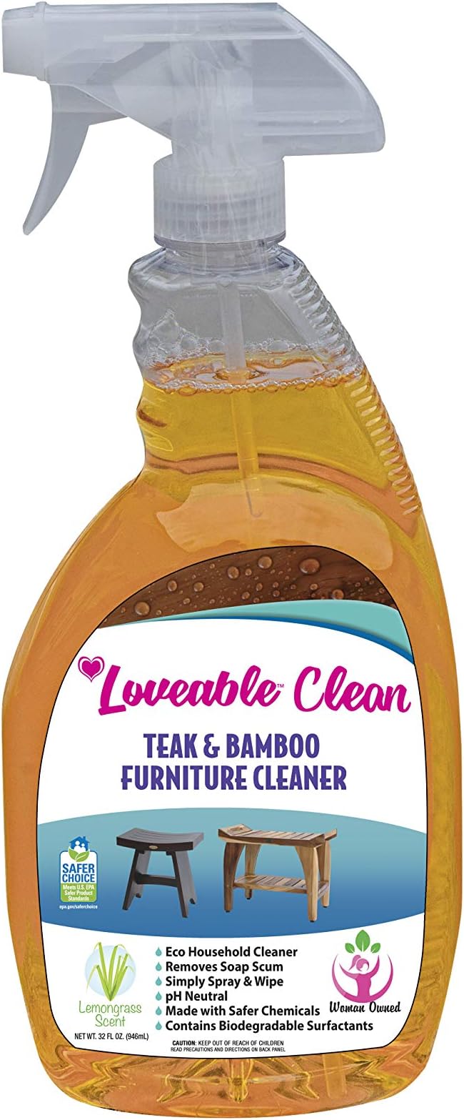 EcoDecors Teak Cleaner Protective Teak Wood Restorer Eco Household Wood by EcoDecors