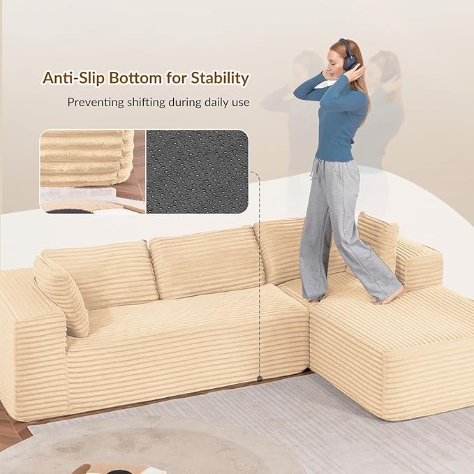 COMHOMA 105”Modular Sectional Sofa - Image 6