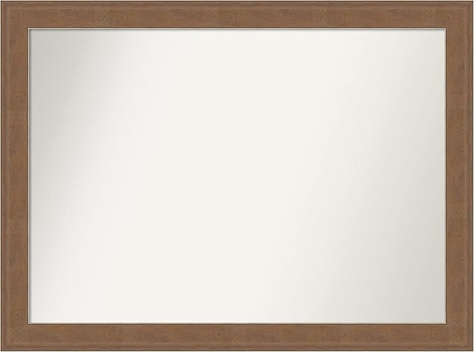 Amanti Art Brown Bathroom Mirror by AmantiArt