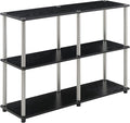 Convenience Concepts Designs2Go No Tools 3 Tier Wide Console Table 42" by ConvenienceConcepts