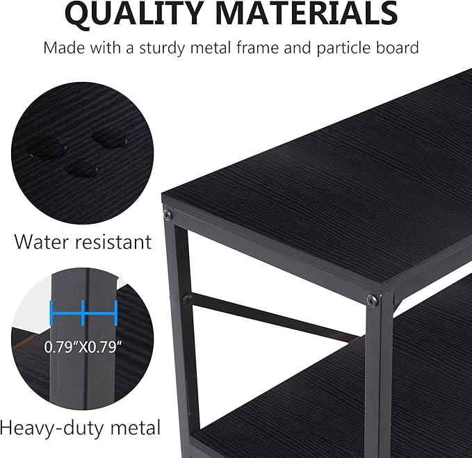 Tribesigns 70.9 Inch Extra Long Console Table, Modern Sofa Table Behind Couch - Image 8