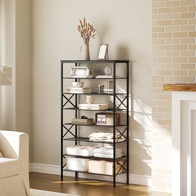8 Tier Shoe Rack, Large Capacity Shoe Storage Organizer Holds 32 Pairs - Image 5