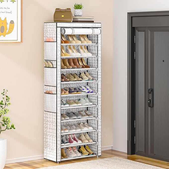Shoes Rack 10 Tier Tall Shoe Rack - Image 2