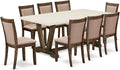 East West Furniture V727MZ716-9 9 Piece Kitchen Table & Chairs Set Includes a by EastWestFurniture