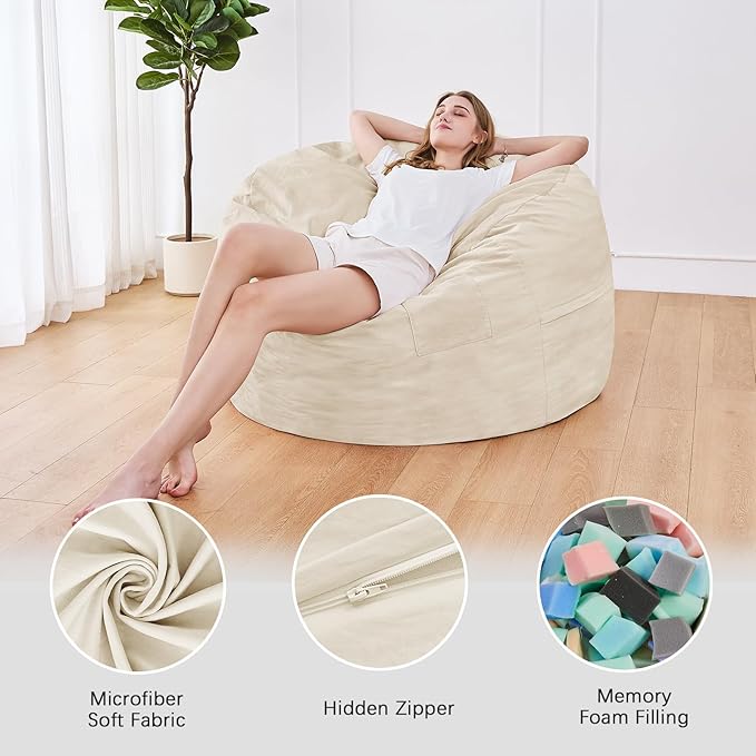 Bean Bag Chairs for Adults - Image 4