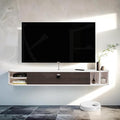 Pmnianhua Floating TV Stand, Modern Floating TV Console, Wall Mounted TV Cabinet by Pmnianhua
