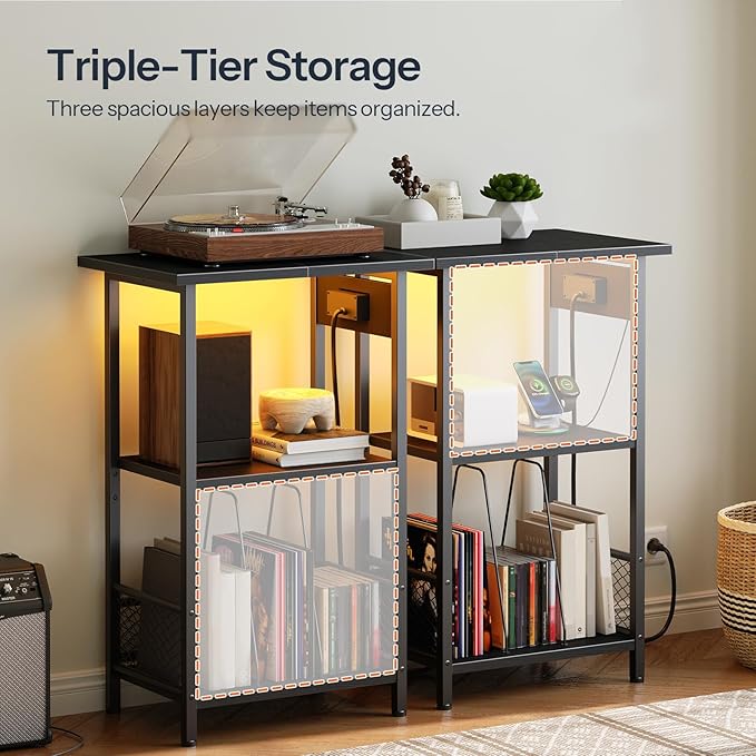 HOOBRO Record Player Stand - Image 5