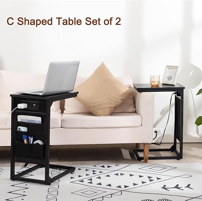 AMHANCIBLE C Shaped End Table - Image 7