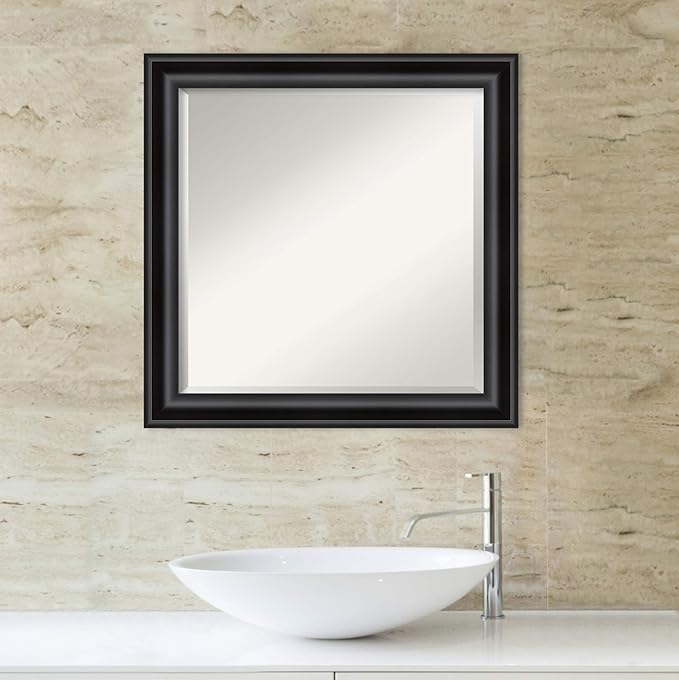 Amanti Art Black Bathroom Mirror - Image 5