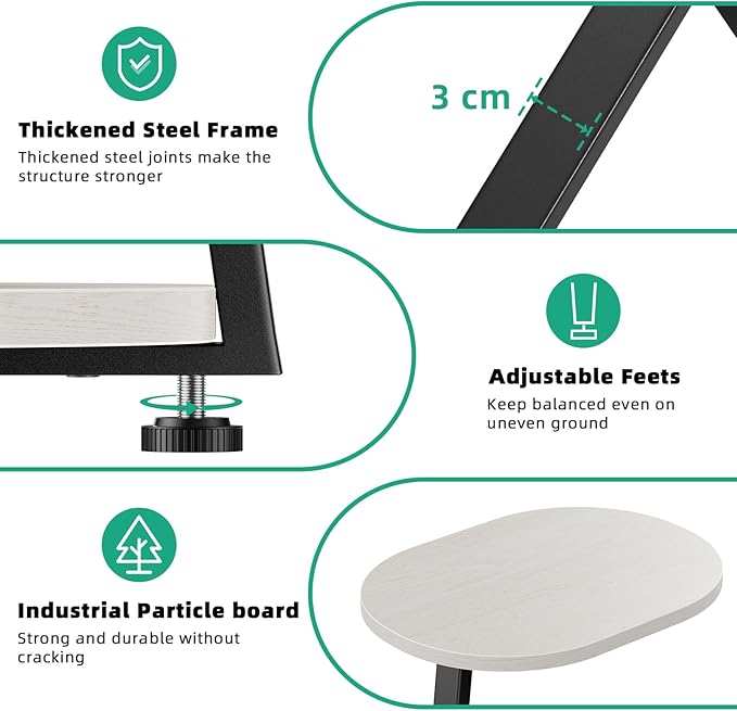 Side Table, Small End Table - Image 7