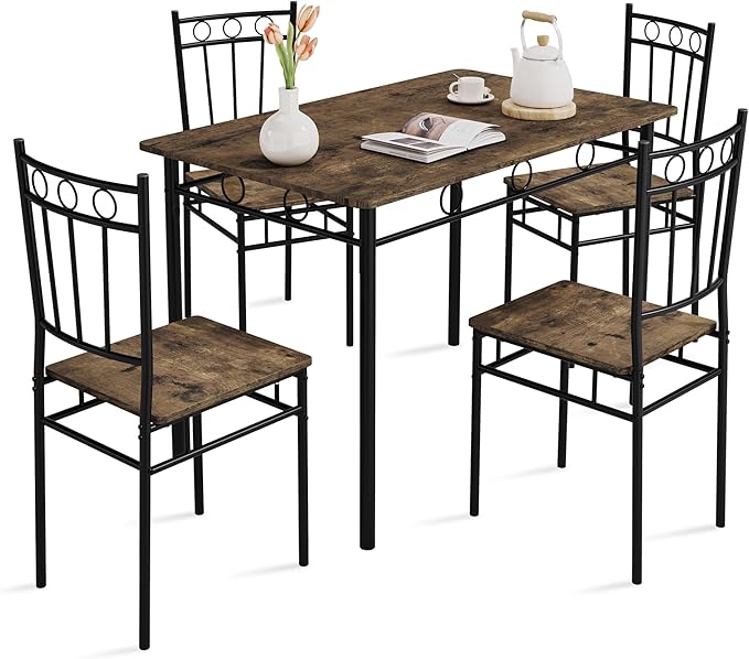 Vipbear Kitchen Dining Table Set - Image 9