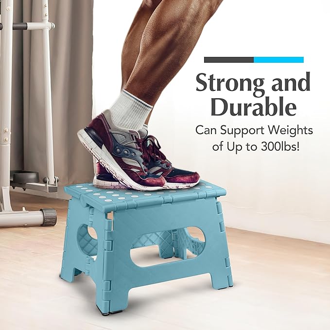 Handy Laundry - Folding Step Stool - Sturdy Enough Collapsible Stool to Support - Image 4