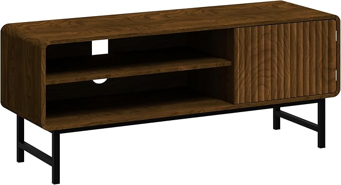 TV Stand, Mid Century Modern Entertainment Center - Image 4