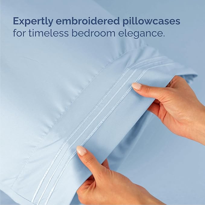 Cal King Size 4 Piece Sheet Set - Image 6