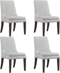 Upholstered Dining Chairs Modern Sidechair Performance Fabric High Back by Kislot