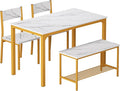 SogesHome 4-Piece Dining Table Set by SogesHome